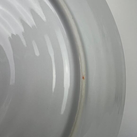 Fugu Pufferfish Vintage Japanese Ceramic Plate Handpainted Collectible 12 inch - Picture 9 of 16